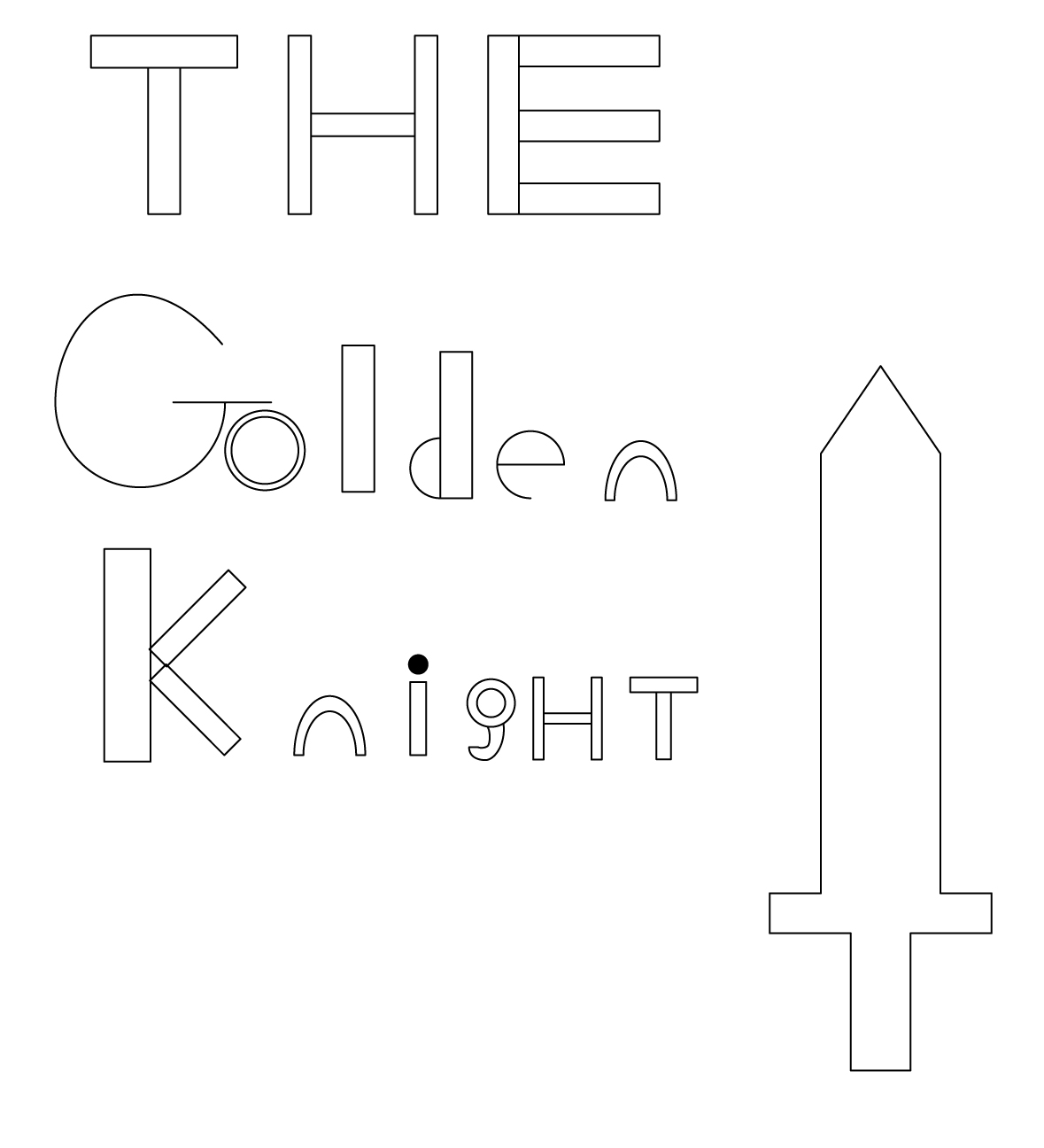 The Golden Knight's Logo